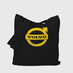 Сумка-шопер Volvo yellow logo, цвет: 3D-принт