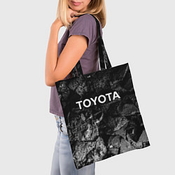 Сумка-шопер Toyota black graphite, цвет: 3D-принт — фото 2