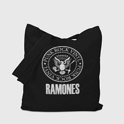 Сумка-шоппер Ramones rock logo