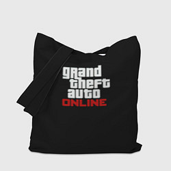 Сумка-шопер GTA online logo, цвет: 3D-принт