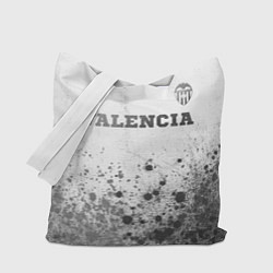 Сумка-шопер Valencia - white gradient посередине, цвет: 3D-принт