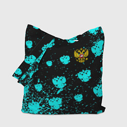 Сумка-шоппер Герб текстура РФ