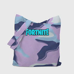 Сумка-шопер Fortnite camo steel, цвет: 3D-принт