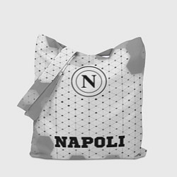 Сумка-шопер Napoli sport на светлом фоне по-центру, цвет: 3D-принт