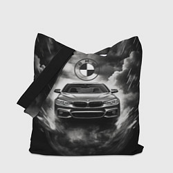 Сумка-шопер BMW буря и ливень, цвет: 3D-принт