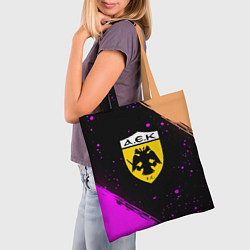 Сумка-шопер AEK fc geometry splash, цвет: 3D-принт — фото 2