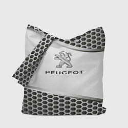 Сумка-шоппер Peugeot carbon metal