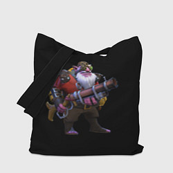 Сумка-шопер Снайпер Dota 2, цвет: 3D-принт