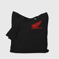 Сумка-шопер Honda red logo auto steel, цвет: 3D-принт