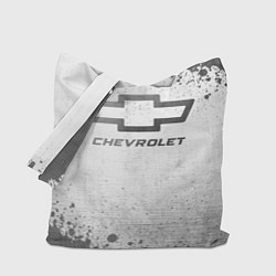 Сумка-шопер Chevrolet - white gradient, цвет: 3D-принт