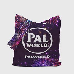 Сумка-шопер Праздничный Palworld, цвет: 3D-принт