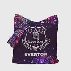 Сумка-шопер Праздничный Everton, цвет: 3D-принт