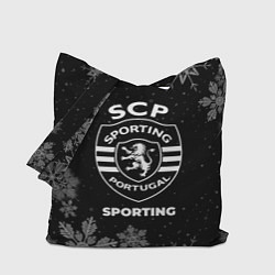 Сумка-шопер Снежный Sporting, цвет: 3D-принт