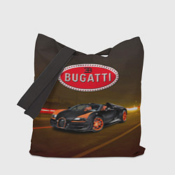 Сумка-шопер Bugatti on the night route, цвет: 3D-принт