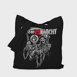 Сумка-шопер Sons Of Anarchy - death, цвет: 3D-принт