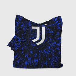 Сумка-шопер Juventus blue energy, цвет: 3D-принт