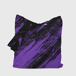 Сумка-шоппер The color is purple and black