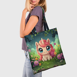 Сумка-шопер Рыжая единорожка, цвет: 3D-принт — фото 2