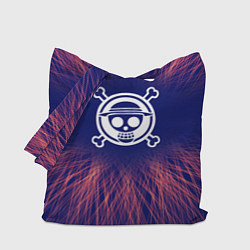 Сумка-шопер One Piece red energy, цвет: 3D-принт