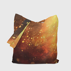 Сумка-шоппер Золотая блестящая текстура