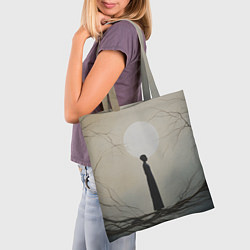 Сумка-шопер Минималистичный сюрреализм, цвет: 3D-принт — фото 2