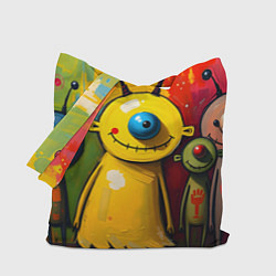 Сумка-шоппер Арт с человечками