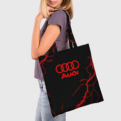 Сумка-шопер Audi storm, цвет: 3D-принт — фото 2