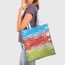 Сумка-шопер Взмах кистью, цвет: 3D-принт — фото 2