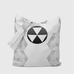 Сумка-шопер Fallout white poly, цвет: 3D-принт
