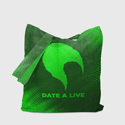 Сумка-шопер Date A Live - green gradient, цвет: 3D-принт