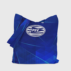 Сумка-шопер PSV blue poly, цвет: 3D-принт