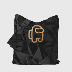 Сумка-шопер Among Us golden poly, цвет: 3D-принт