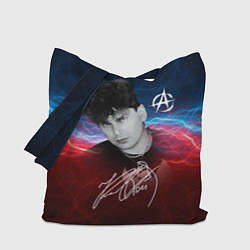 Сумка-шопер Юрий Клинских автограф, цвет: 3D-принт