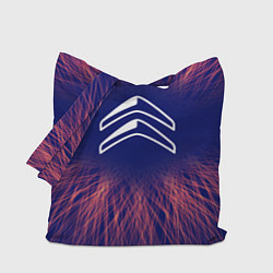 Сумка-шопер Citroen red energy, цвет: 3D-принт