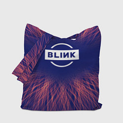 Сумка-шопер Blackpink red energy, цвет: 3D-принт