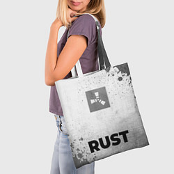 Сумка-шопер Rust - white gradient по-центру, цвет: 3D-принт — фото 2