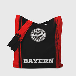 Сумка-шопер Bayern - red gradient по-центру, цвет: 3D-принт