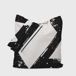 Сумка-шоппер Color black white