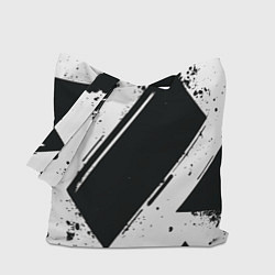 Сумка-шоппер Color black white