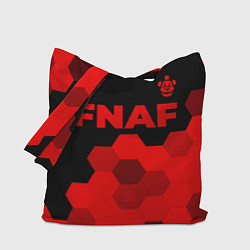 Сумка-шопер FNAF - red gradient посередине, цвет: 3D-принт