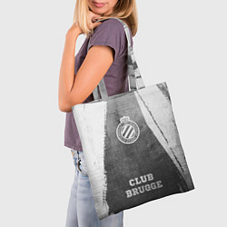 Сумка-шопер Club Brugge - grey gradient по-центру, цвет: 3D-принт — фото 2