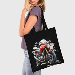 Сумка-шопер Red Moto, цвет: 3D-принт — фото 2