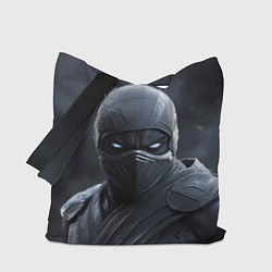 Сумка-шопер Нуб Сайбот черный призрак, цвет: 3D-принт