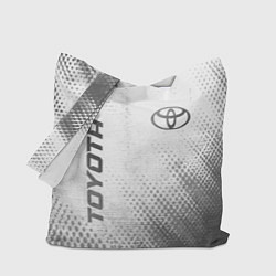 Сумка-шопер Toyota - white gradient вертикально, цвет: 3D-принт