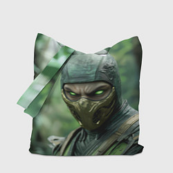 Сумка-шоппер Рептилия в классической маске