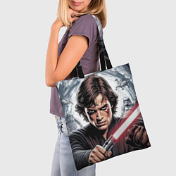 Сумка-шопер Энакин Скайуокер Anakin Skywalker, цвет: 3D-принт — фото 2