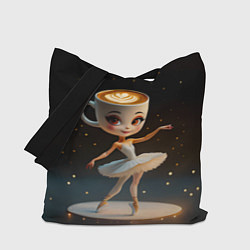 Сумка-шоппер Балерина Капучино, мем, Ballerina Cappuccina
