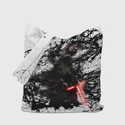 Сумка-шоппер Кайло рен дух вейдера краски