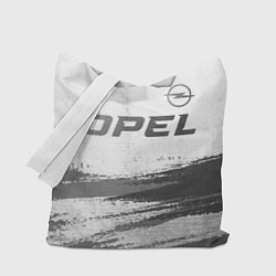 Сумка-шопер Opel - white gradient посередине, цвет: 3D-принт