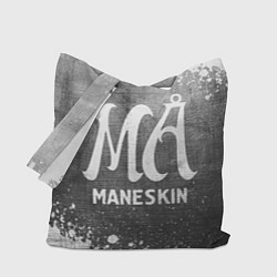 Сумка-шопер Maneskin - grey gradient, цвет: 3D-принт